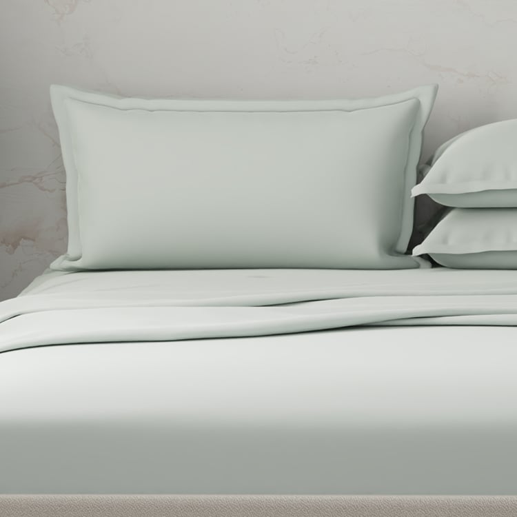 BOUTIQUE LIVING Emblem Cotton 300TC 5Pcs Super King Bedsheet Set