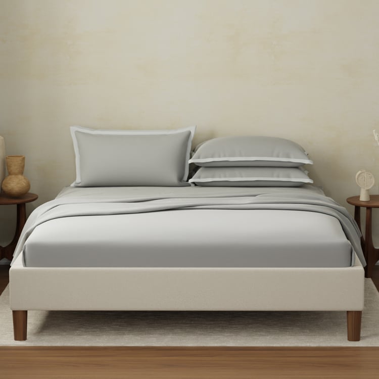 BOUTIQUE LIVING Charm Cotton 400TC 5Pcs Super King Bedsheet Set