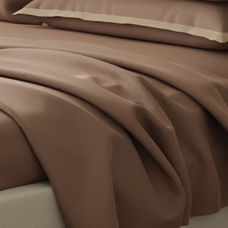 BOUTIQUE LIVING Charm Cotton 400TC 5Pcs Super King Bedsheet Set