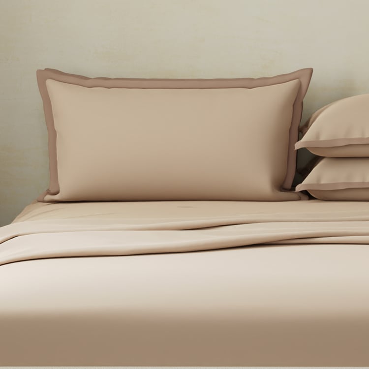 BOUTIQUE LIVING Charm Cotton 400TC 5Pcs Super King Bedsheet Set