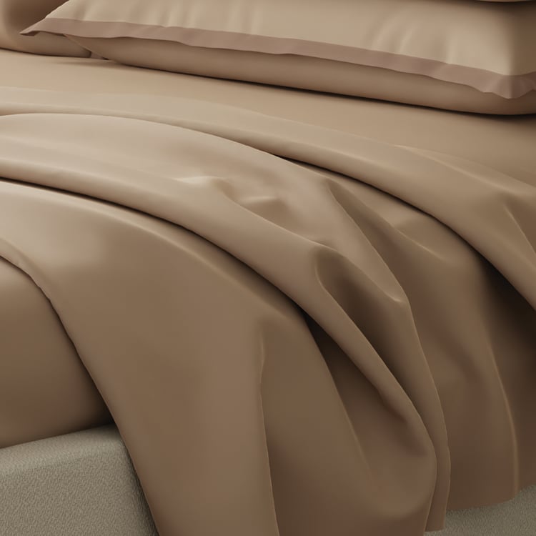 BOUTIQUE LIVING Charm Cotton 400TC 5Pcs Super King Bedsheet Set