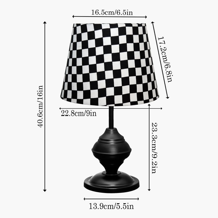 HOMESAKE Metal Table Lamp