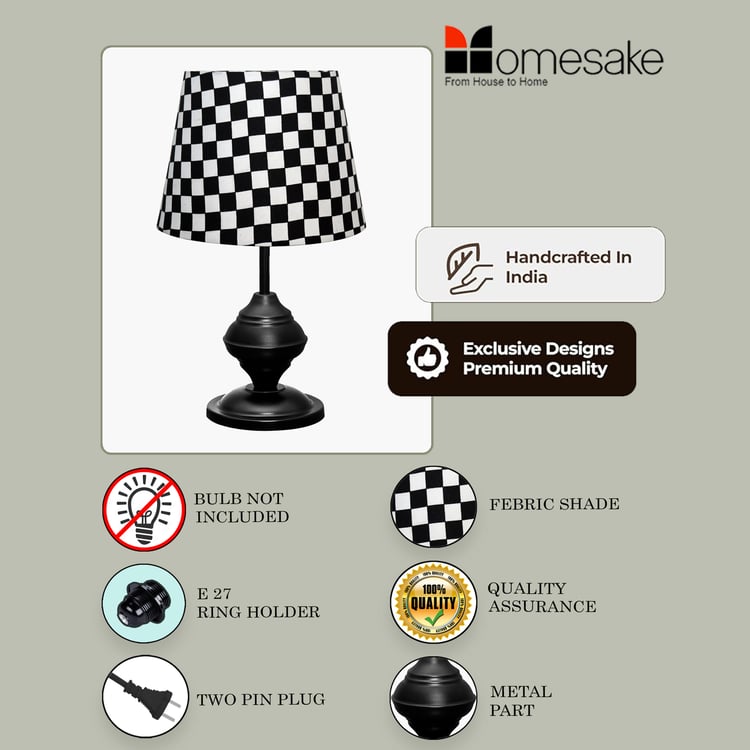 HOMESAKE Metal Table Lamp