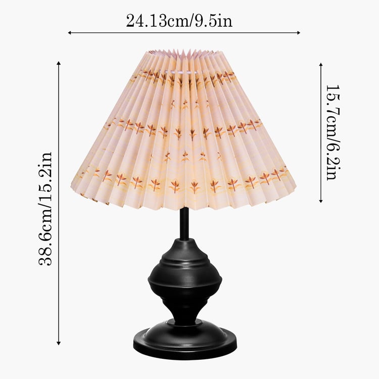 HOMESAKE Metal Table Lamp