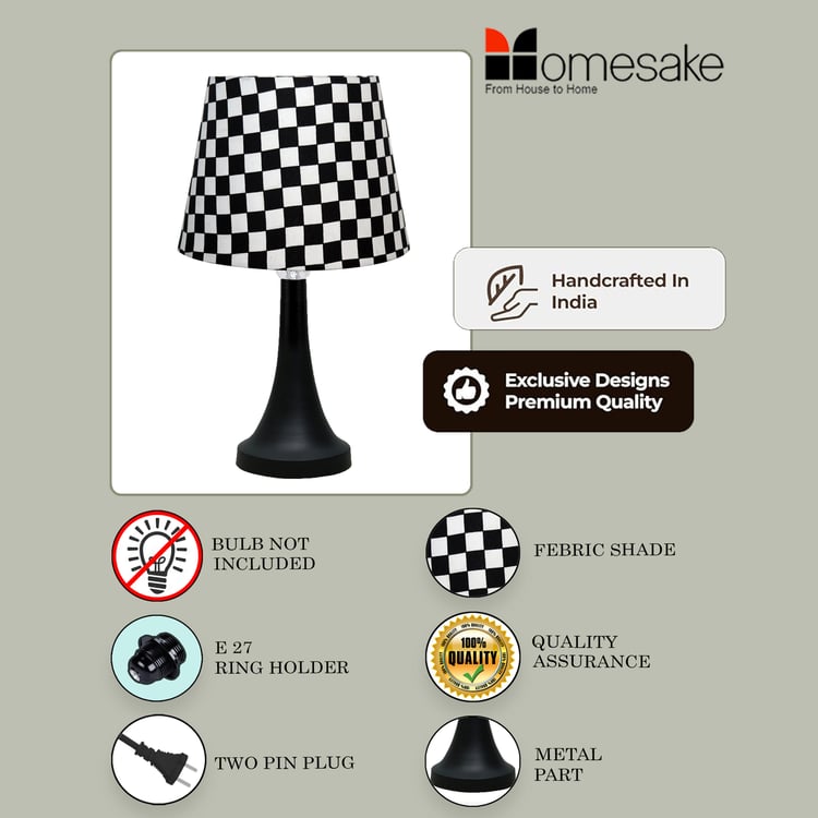 HOMESAKE Metal Table Lamp