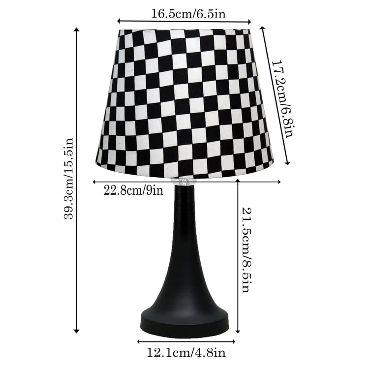 HOMESAKE Metal Table Lamp