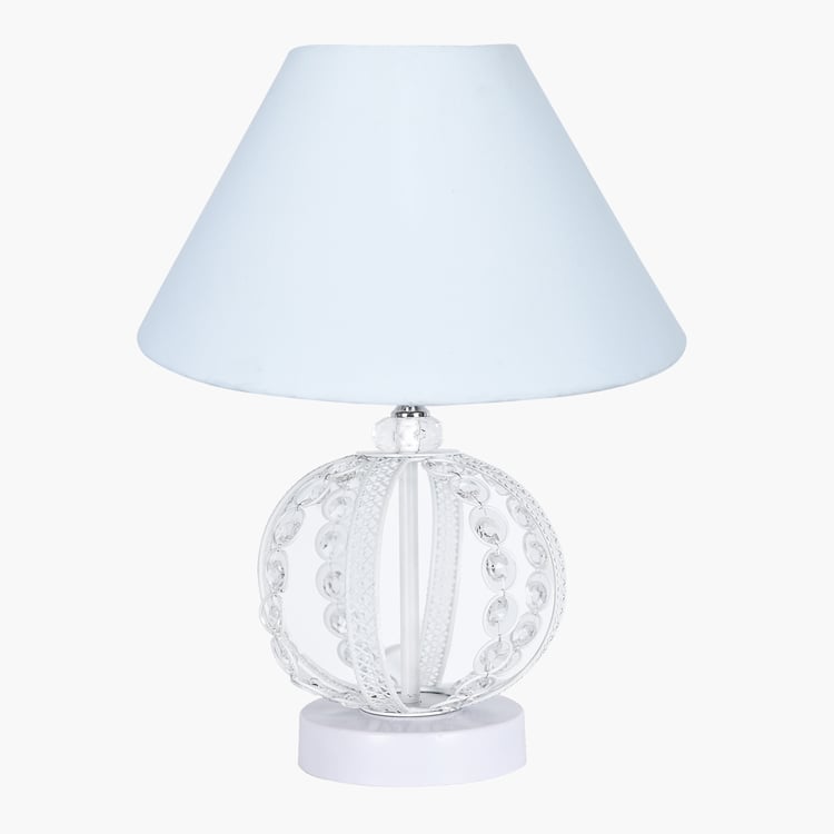 HOMESAKE Metal and Crystal Table Lamp - Small
