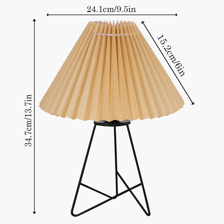 HOMESAKE Metal Table Lamp