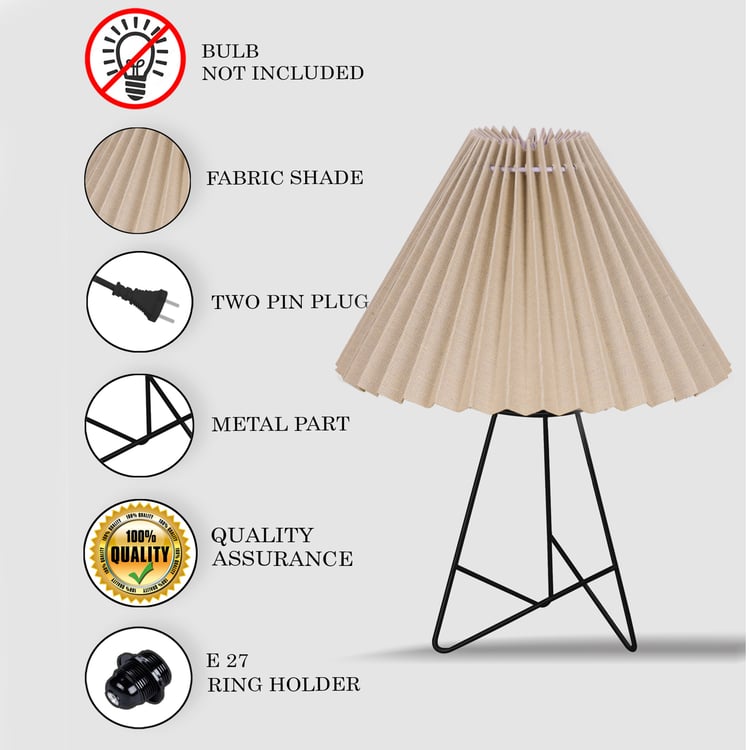 HOMESAKE Metal Table Lamp