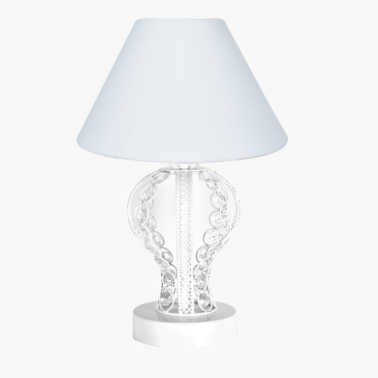 HOMESAKE Metal and Crystal Table Lamp - Small