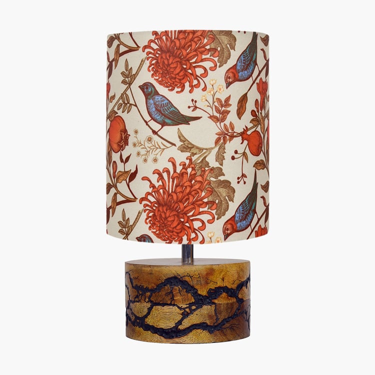 HOMESAKE Wooden Table Lamp