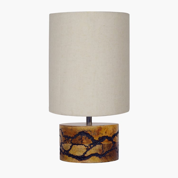 HOMESAKE Wooden Table Lamp