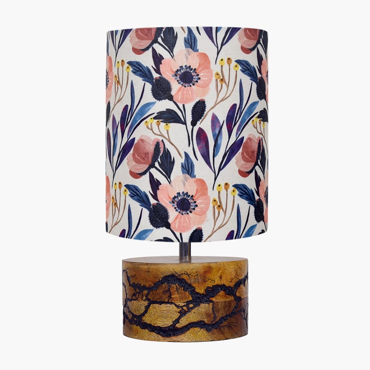 HOMESAKE Wooden Table Lamp