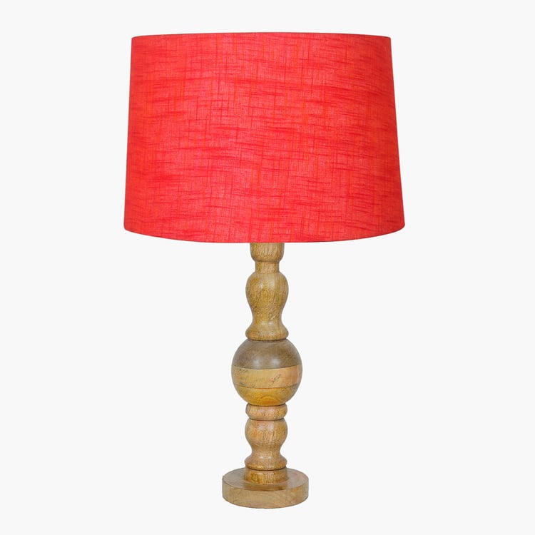 HOMESAKE Wooden Table Lamp