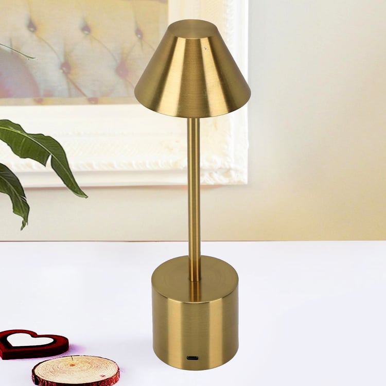 HOMESAKE Metal Touch Table Lamp