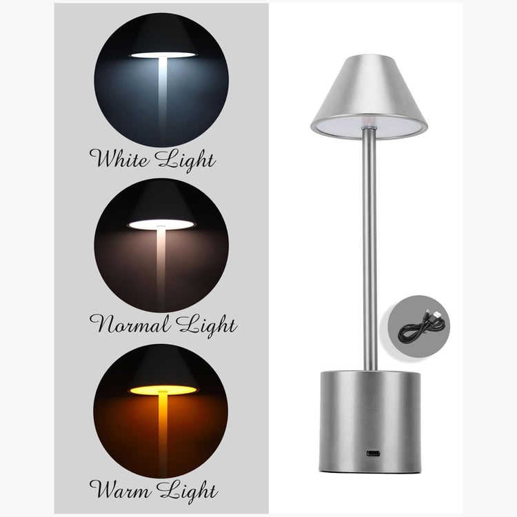 HOMESAKE Metal Touch Table Lamp