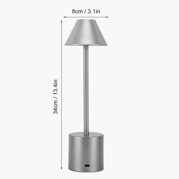 HOMESAKE Metal Touch Table Lamp