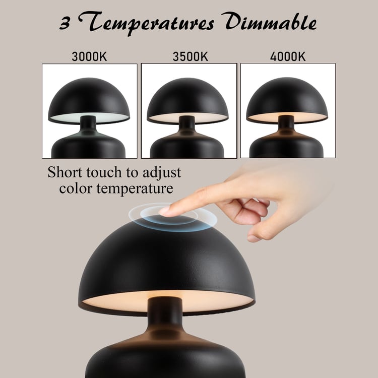 HOMESAKE Metal Touch Table Lamp