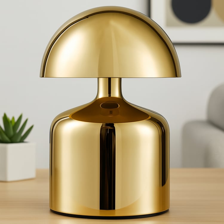HOMESAKE Metal Touch Table Lamp