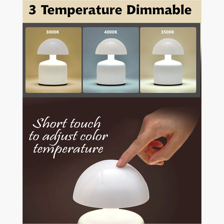 HOMESAKE Metal Touch Table Lamp