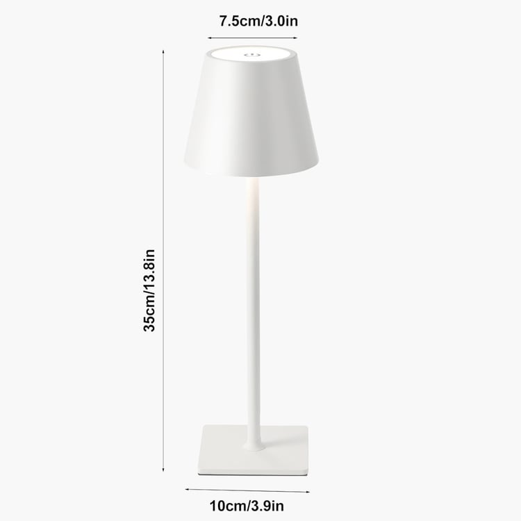 HOMESAKE Metal Touch Table Lamp