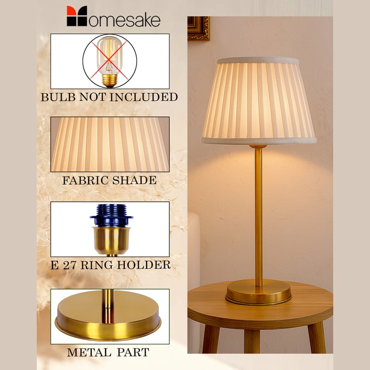 HOMESAKE Metal Table Lamp