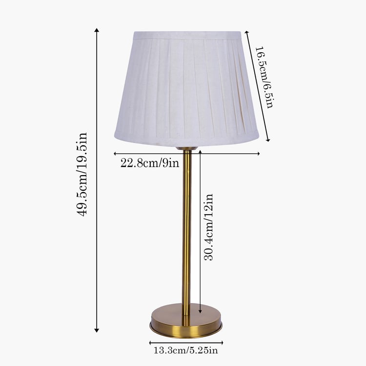 HOMESAKE Metal Table Lamp