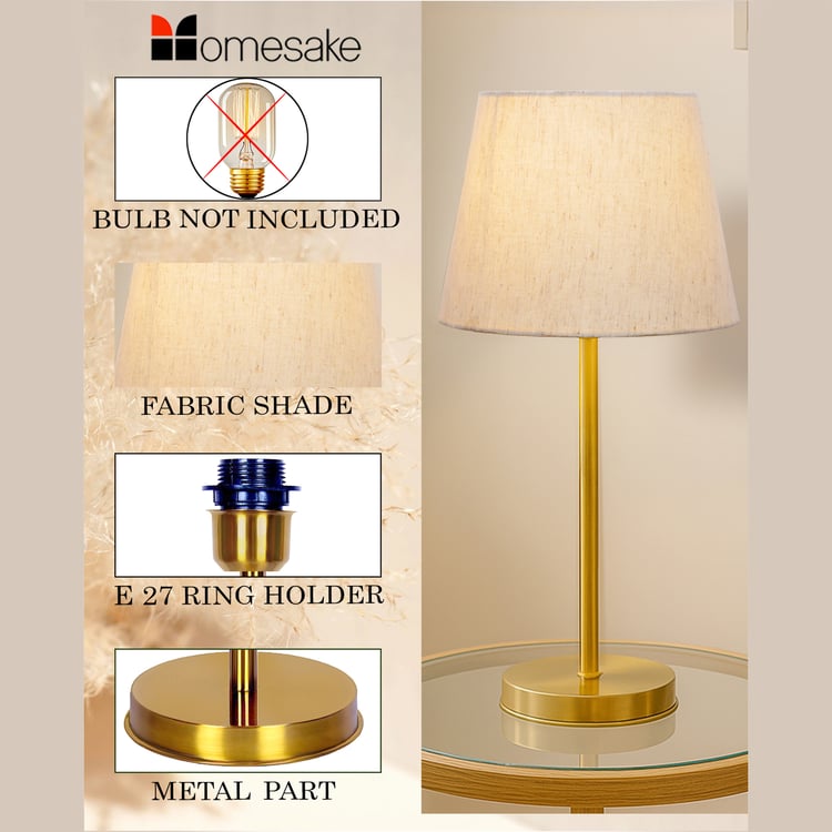 HOMESAKE Metal Table Lamp
