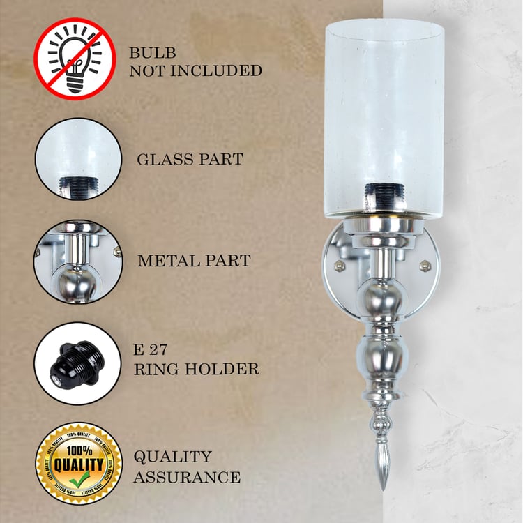 HOMESAKE Set of 2 Metal Wall Lamps