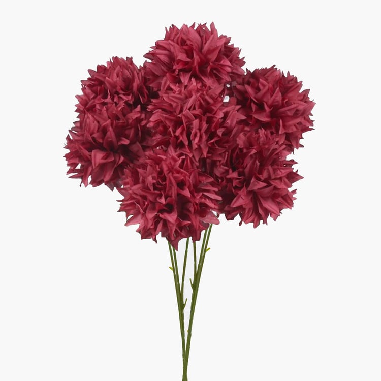 HOMESAKE Set of 2 Artificial Dahlia Flower Stems - 66cm
