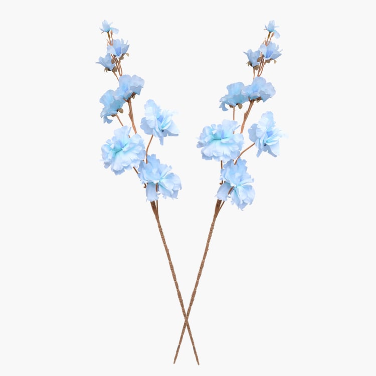 HOMESAKE Set of 2 Artificial Forsythia Flower Sticks - 83.8cm