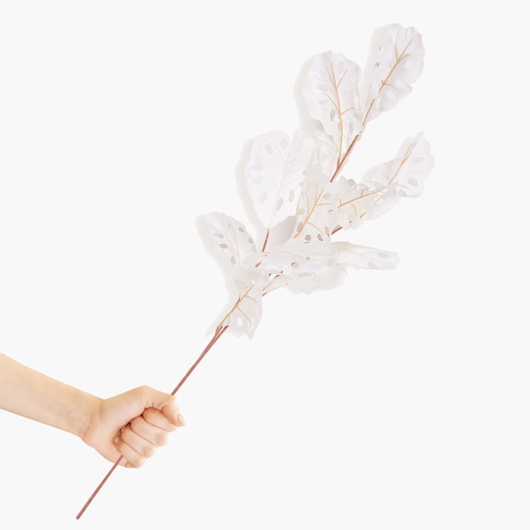 HOMESAKE Set of 2 Artificial Monstera Leaf Sticks - 96.5cm