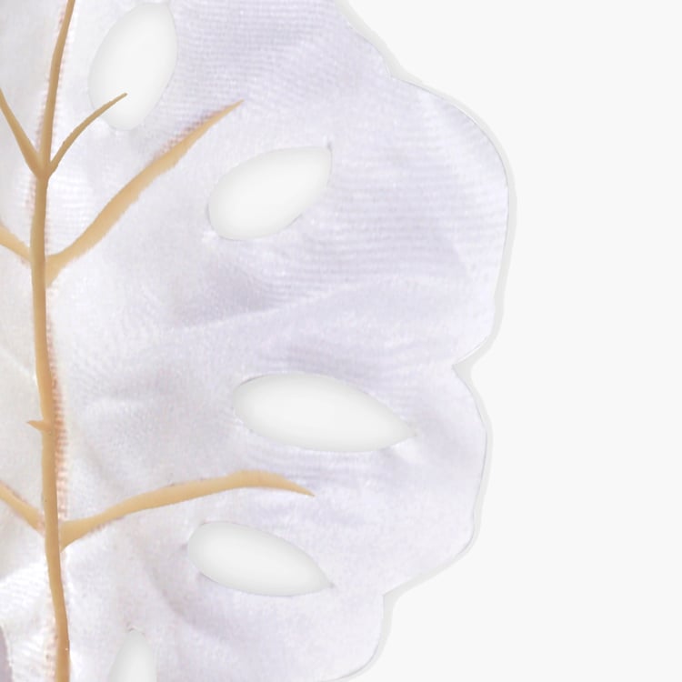 HOMESAKE Set of 2 Artificial Monstera Leaf Sticks - 96.5cm