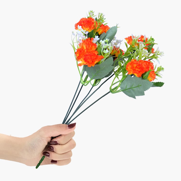 HOMESAKE Set of 2 Artificial Carnation Flower Sticks - 30.4cm