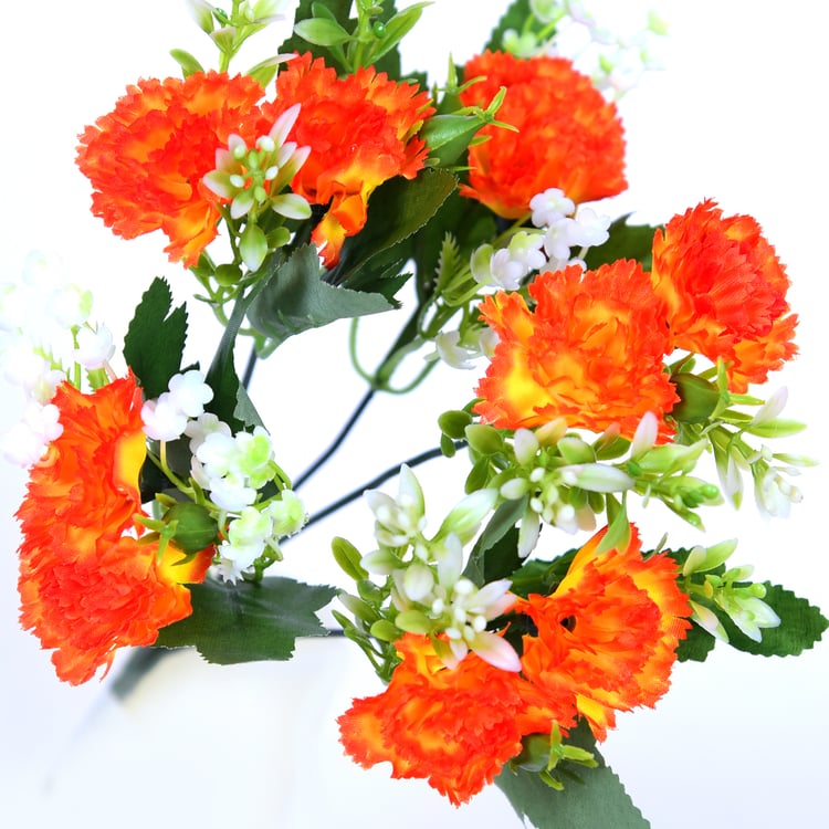HOMESAKE Set of 2 Artificial Carnation Flower Sticks - 30.4cm