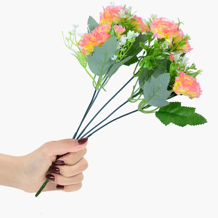 HOMESAKE Set of 2 Artificial Carnation Flower Sticks - 30.4cm