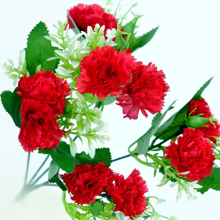 HOMESAKE Set of 2 Artificial Carnation Flower Sticks - 30.4cm