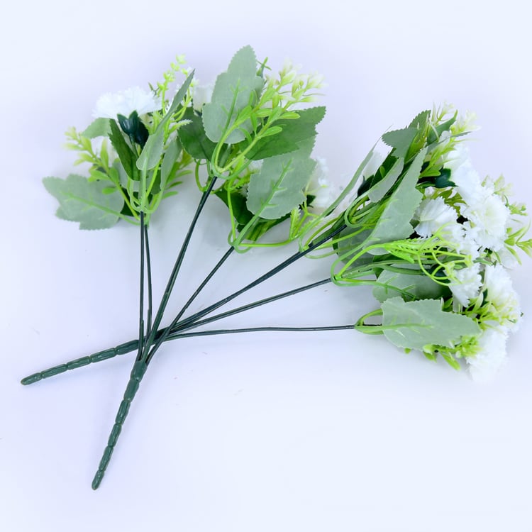 HOMESAKE Set of 2 Artificial Carnation Flower Sticks - 30.4cm
