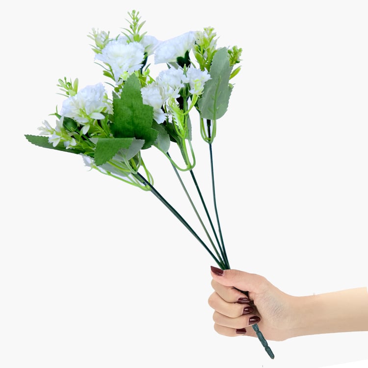 HOMESAKE Set of 2 Artificial Carnation Flower Sticks - 30.4cm