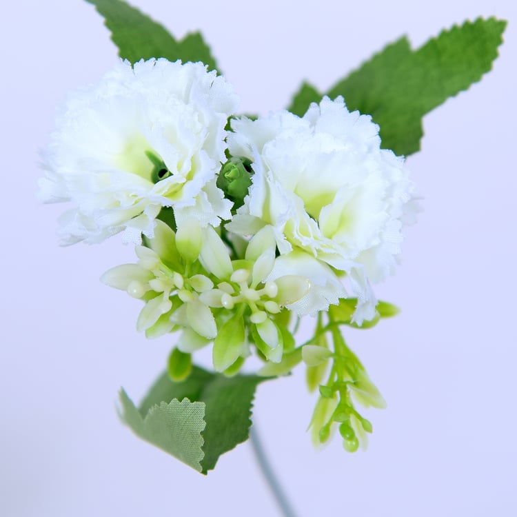 HOMESAKE Set of 2 Artificial Carnation Flower Sticks - 30.4cm
