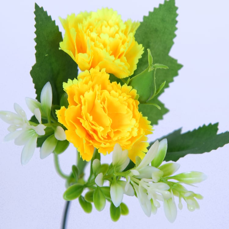 HOMESAKE Set of 2 Artificial Carnation Flower Sticks - 30.4cm