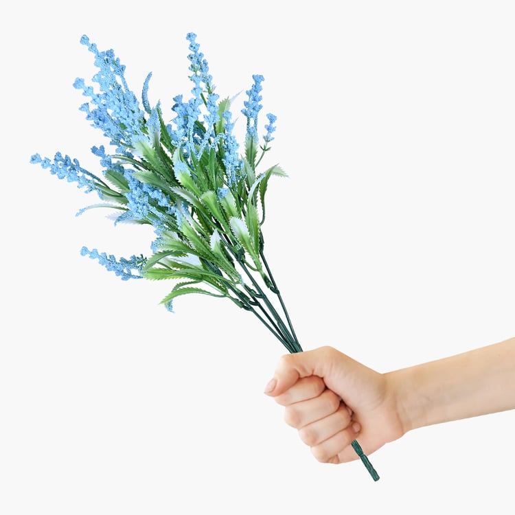 HOMESAKE Set of 2 Artificial Lily Flower Sticks - 30.4cm