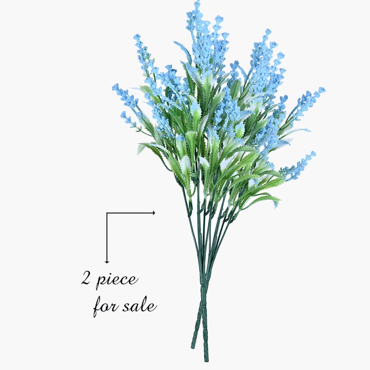 HOMESAKE Set of 2 Artificial Lily Flower Sticks - 30.4cm