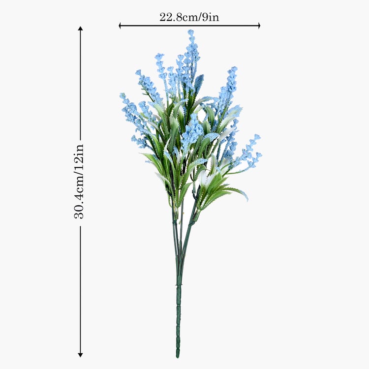 HOMESAKE Set of 2 Artificial Lily Flower Sticks - 30.4cm