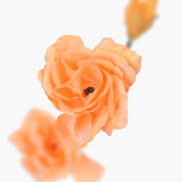 HOMESAKE Set of 2 Artificial Poppy Flower Sticks - 67.3cm