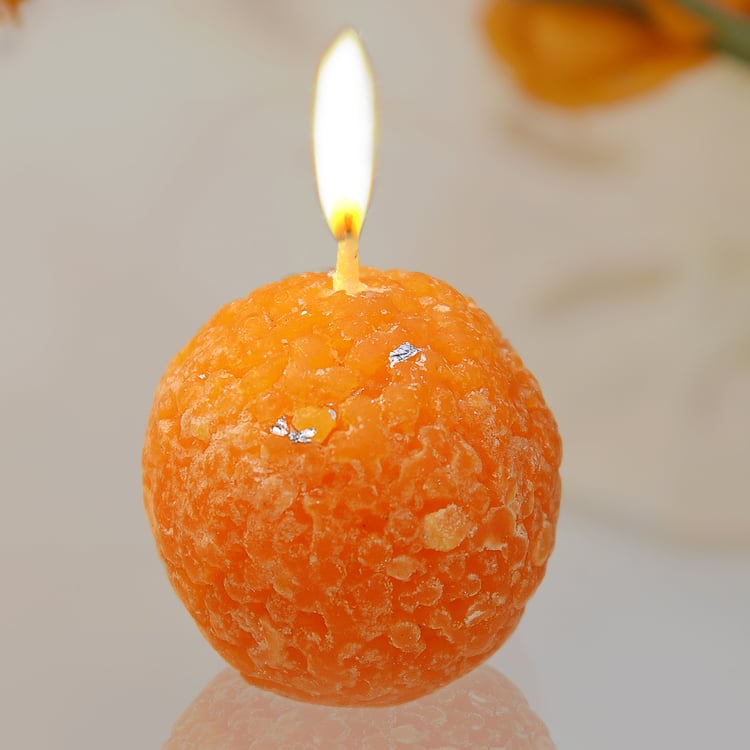 HOMESAKE Set of 4 Scented Motichoor Ladoo Candles