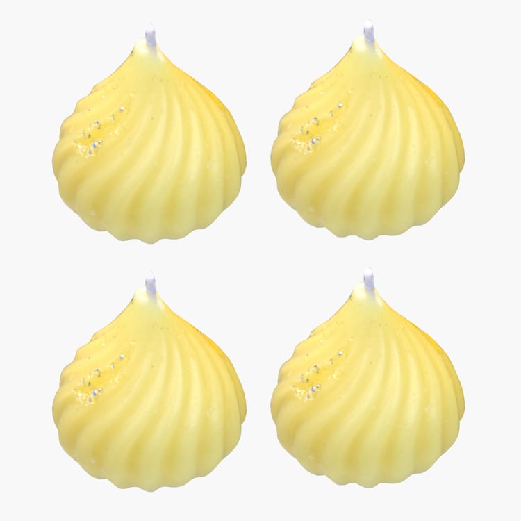 HOMESAKE Set of 4 Scented Modak Candles