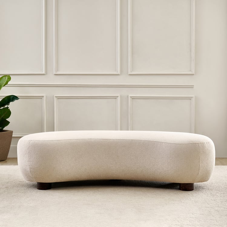 Kai Fabric Bench - Beige