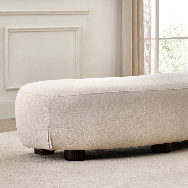 Kai Fabric Bench - Beige