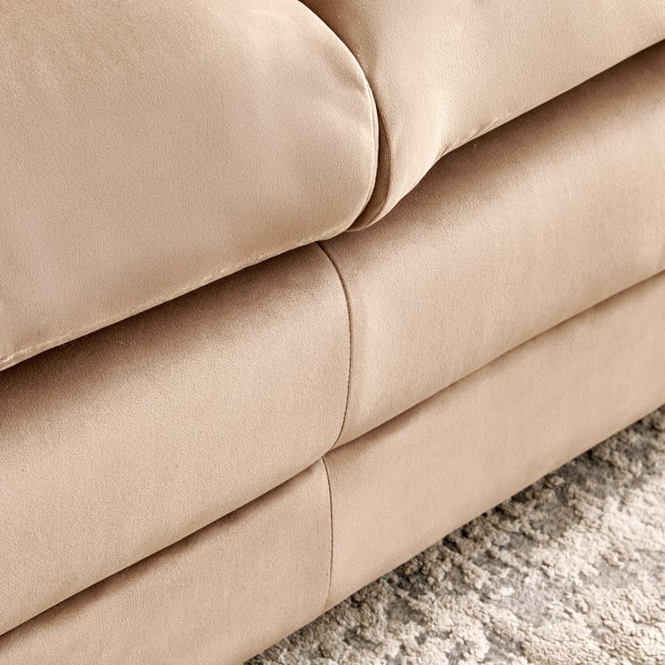 Mojo NXT Velvet 2-Seater Sofa - Brown